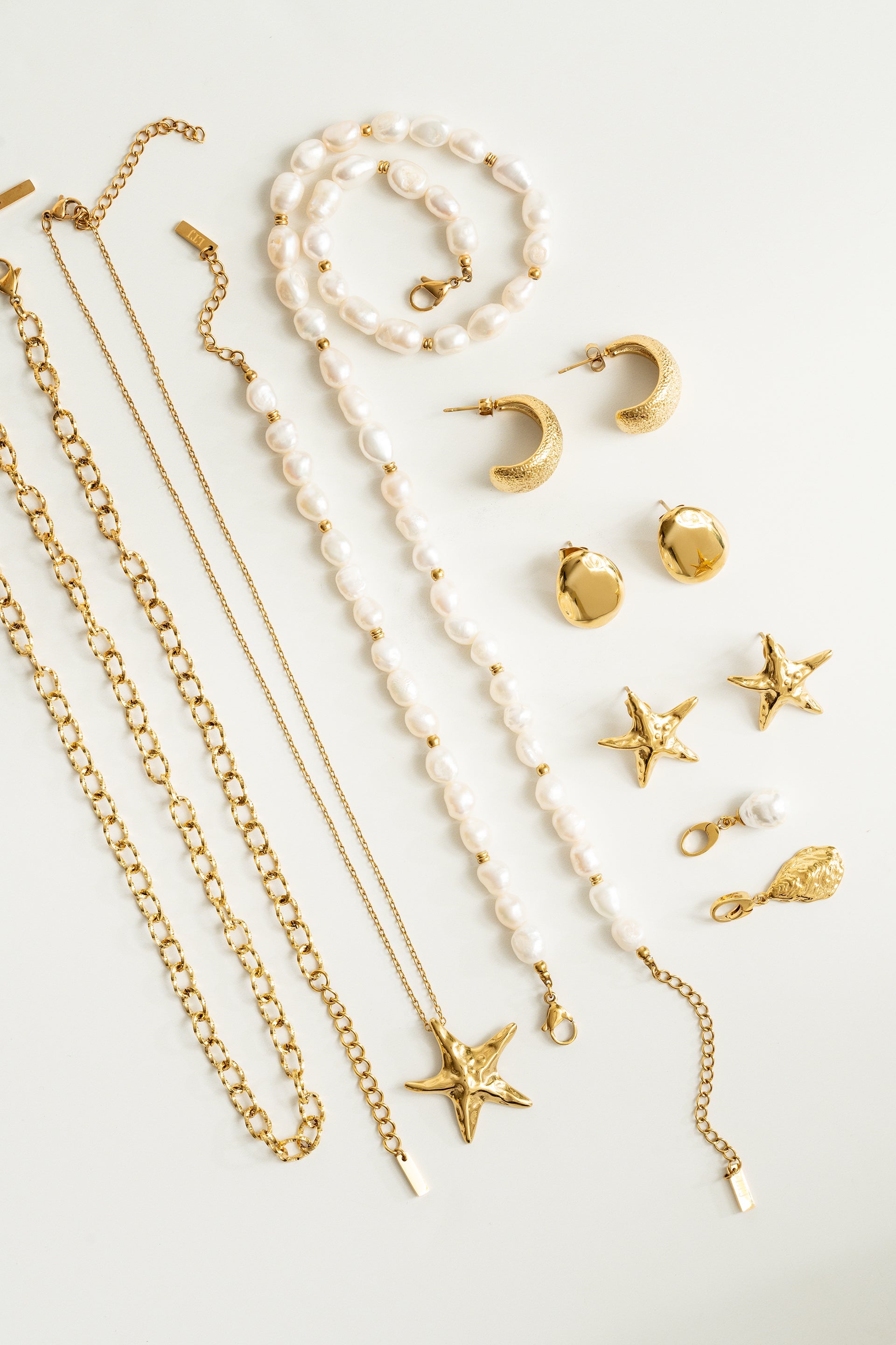 Bracelet soleil perles d'eau douce - Textures