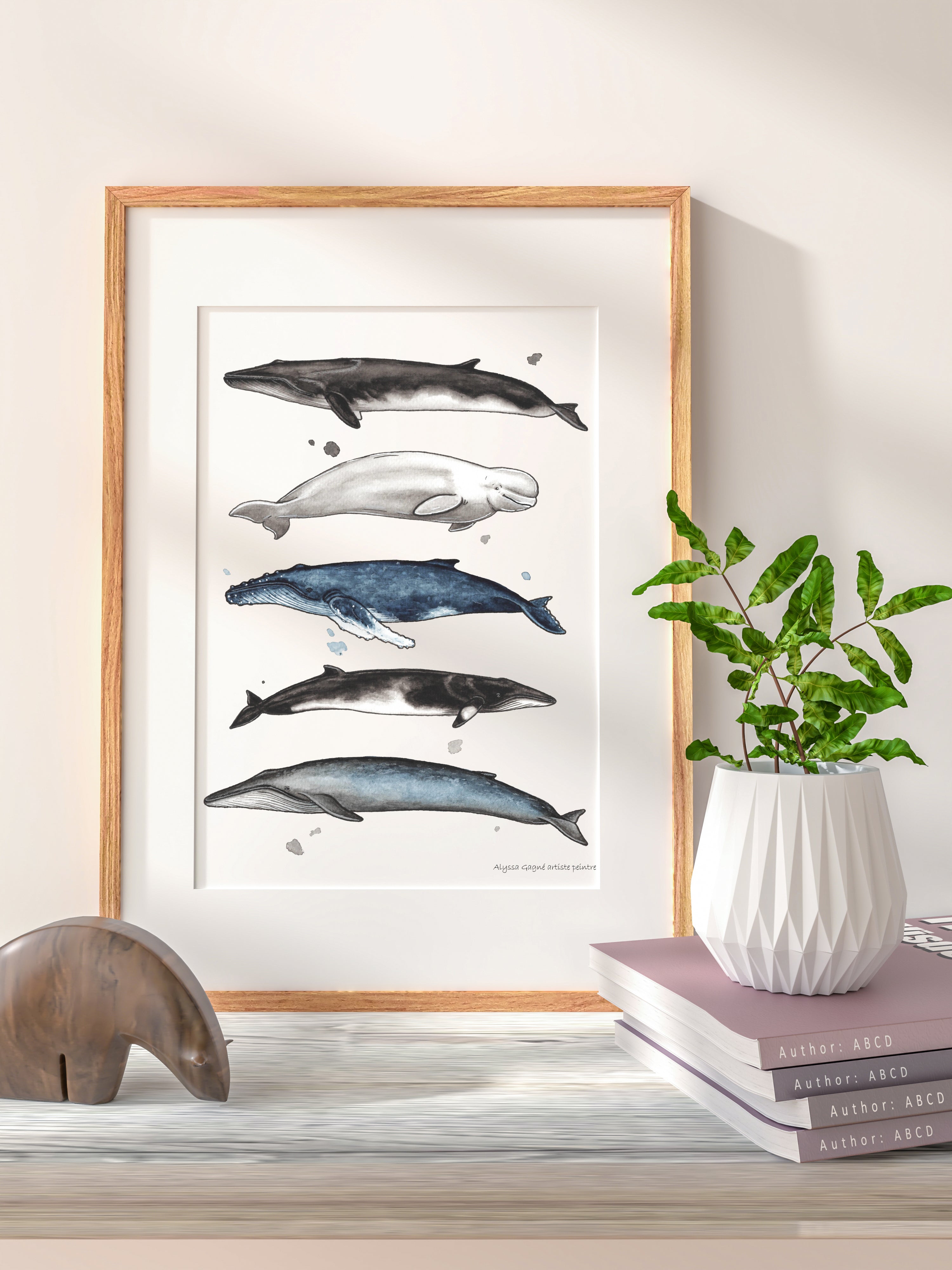 Affiche - Baleines populaires