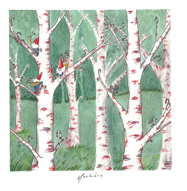 Carte de souhaits - Canne à sucre