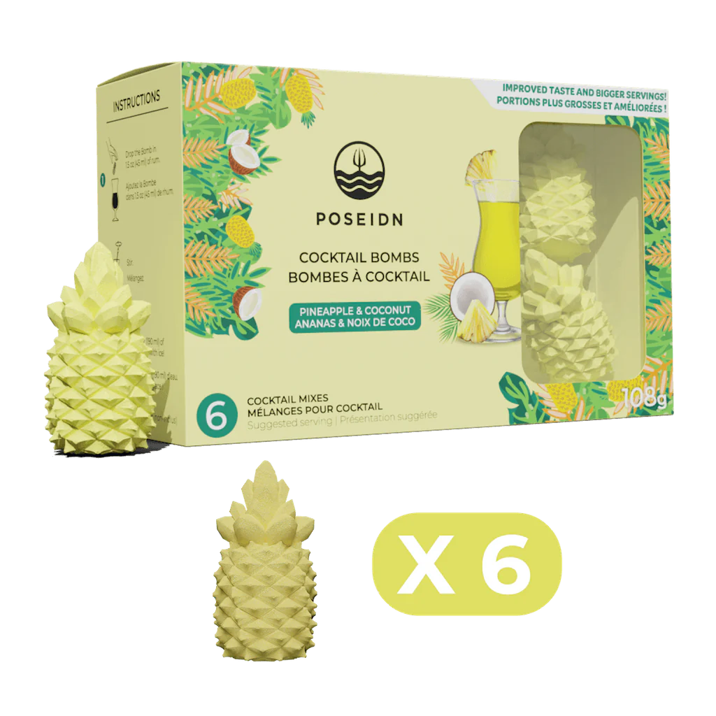 Bombes à cocktail - Ananas & noix de coco