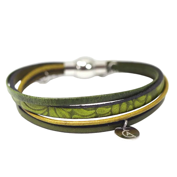 Bracelets multiple engravé
