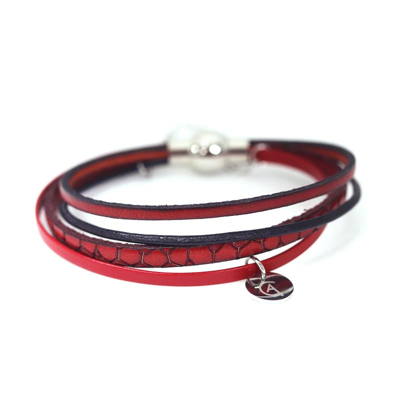Bracelets multiple engravé