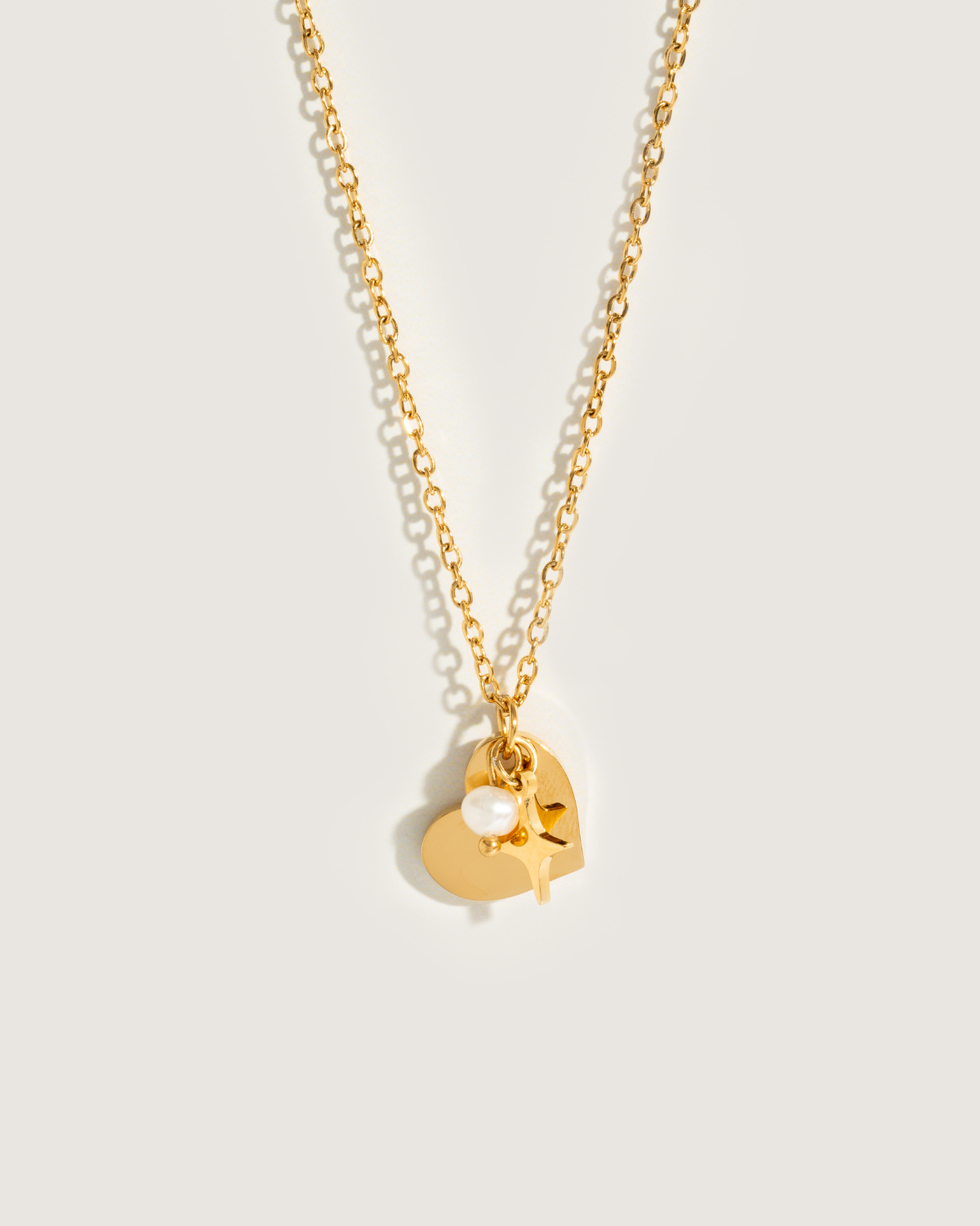 Collier heart charms