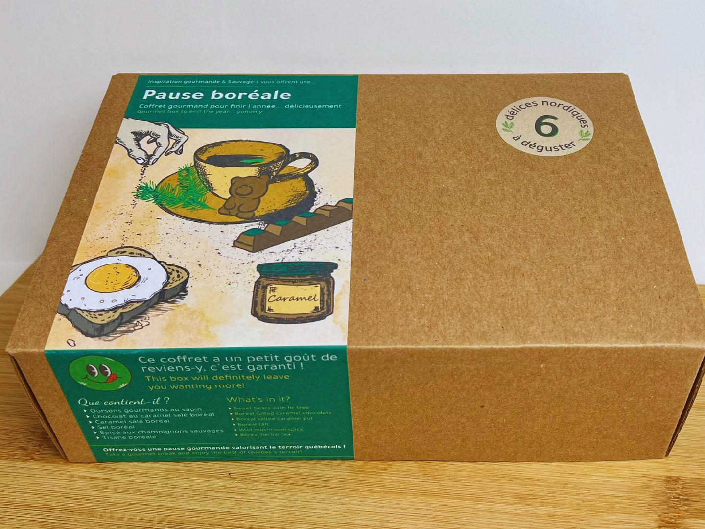 Pause boréale : Coffret gourmand Sauvage-s x Inspiration gourmande