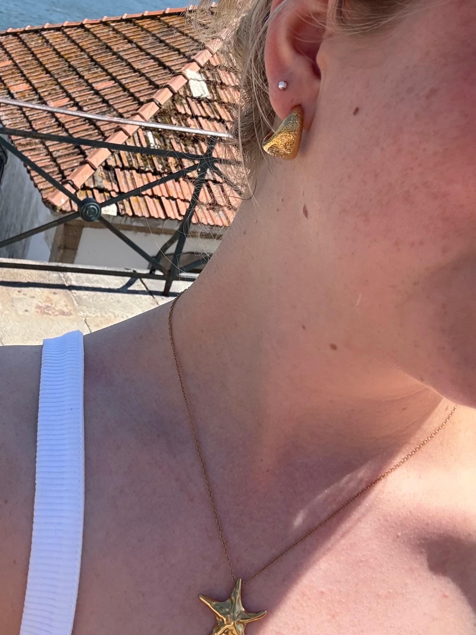 Boucles d'oreilles Chunky Textured - Textures