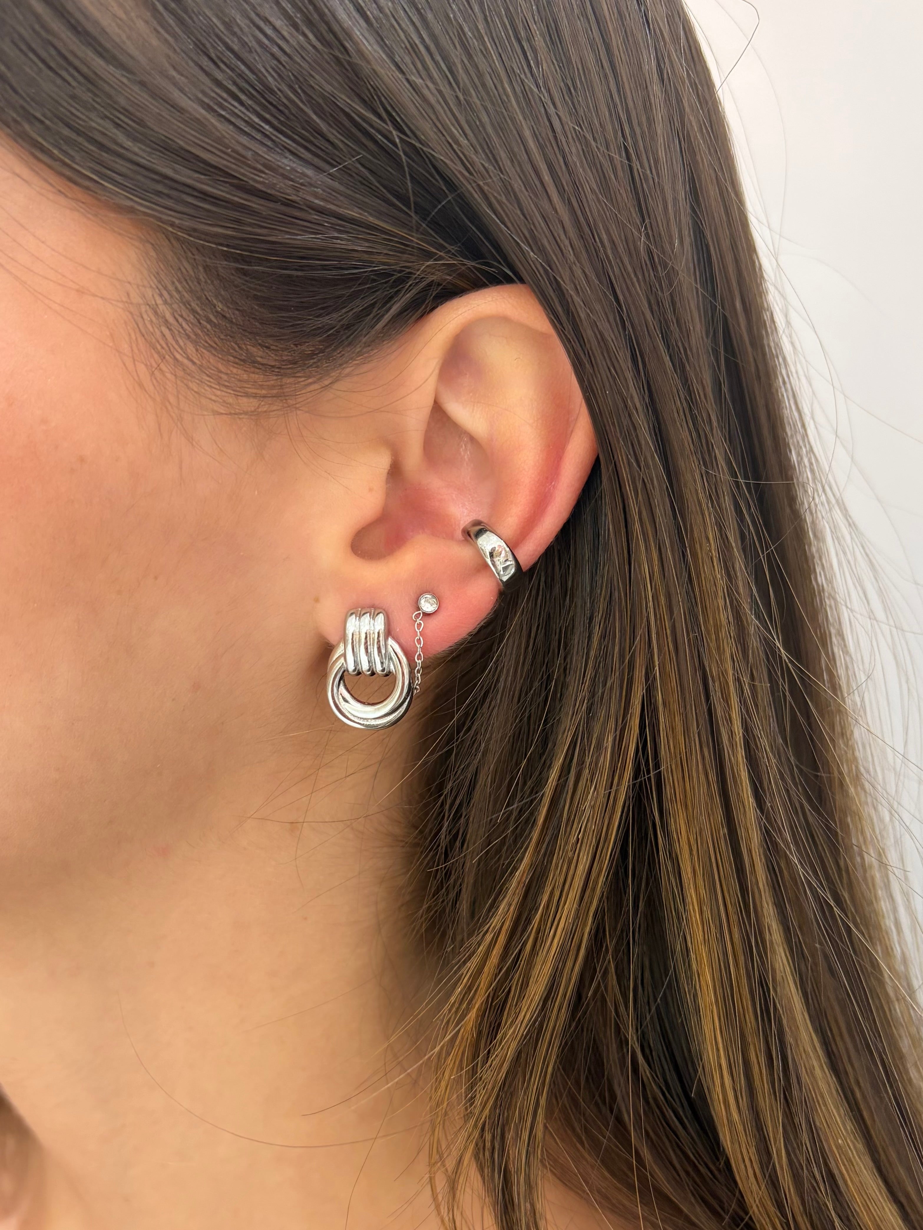 Boucles d'oreilles chain studs