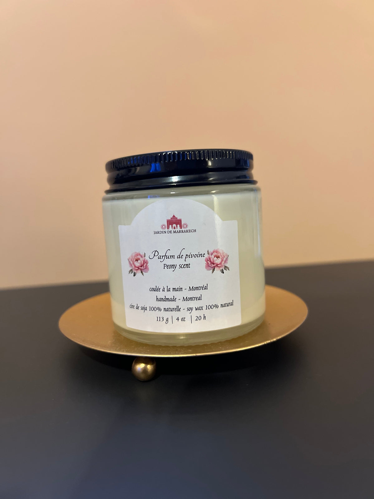 Parfum de pivoine 4oz