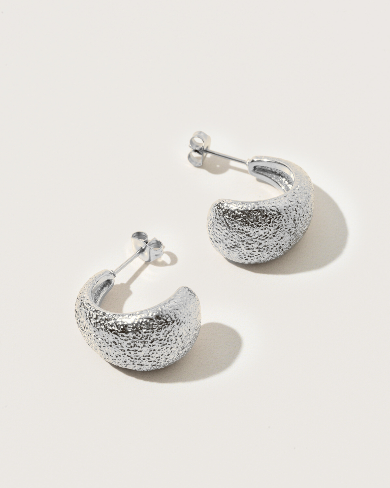 Boucles d'oreilles Chunky Textured - Textures