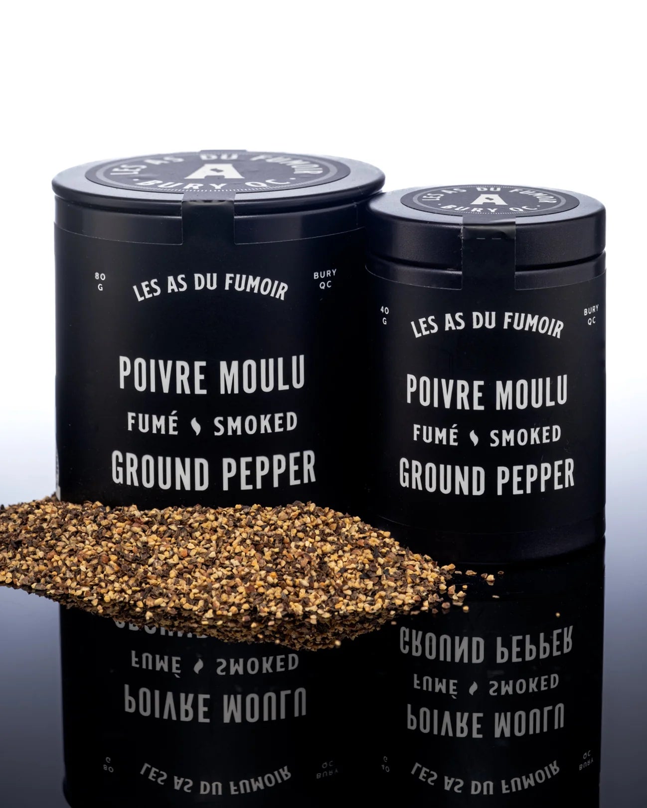 Poivre fumé moulu