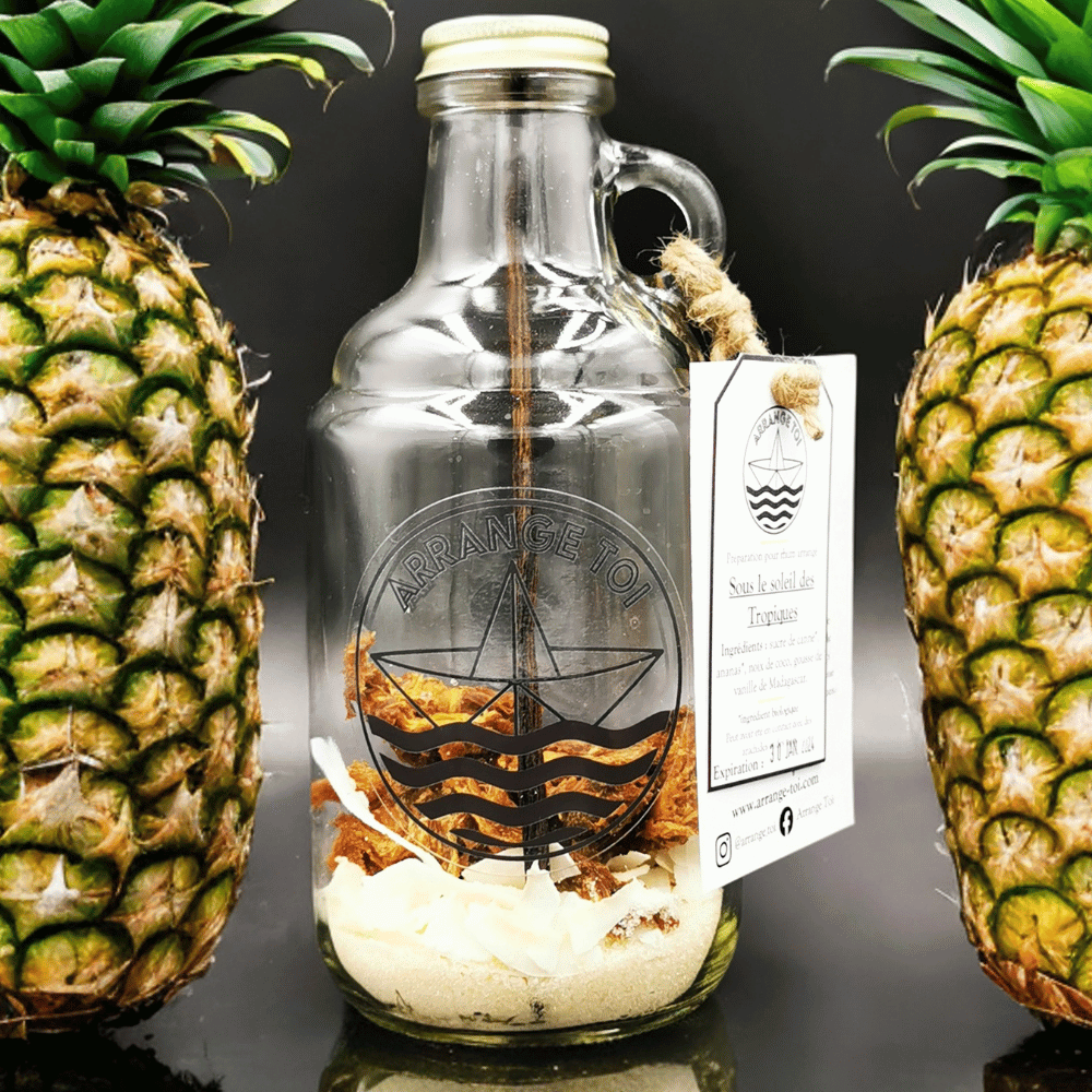 Deux bouteilles pour rhum arrangé - ARRANGE TOI