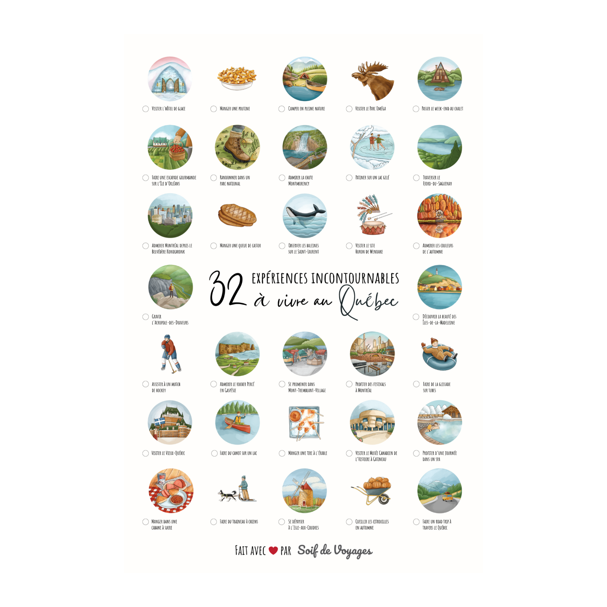 32 expériences incontournables à vivre au Québec