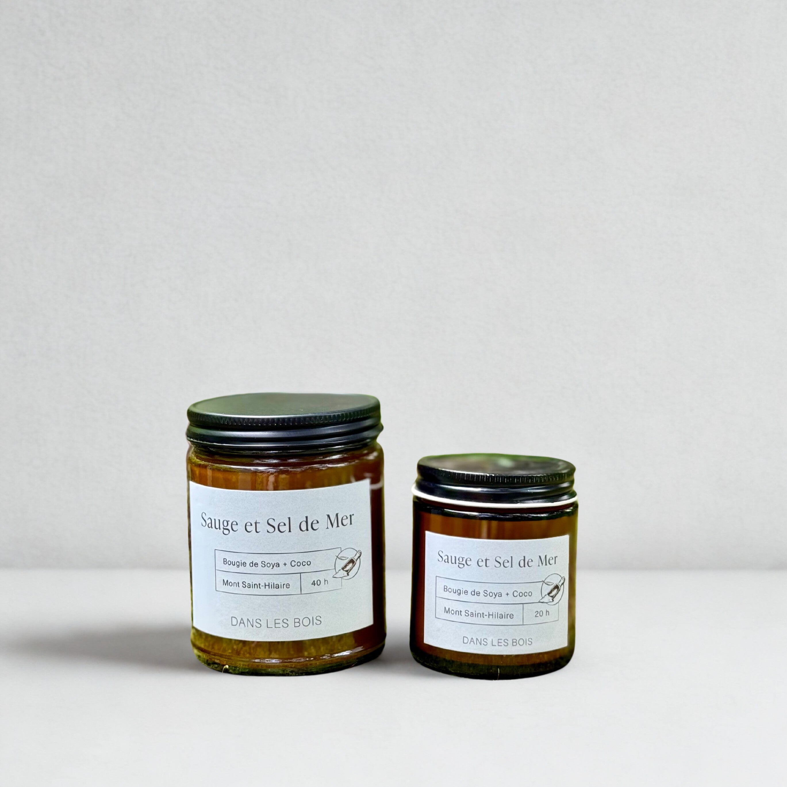 Bougie - Sauge & Sel Marin