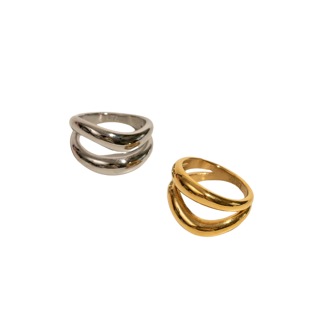 Bague Wavy - Chérie