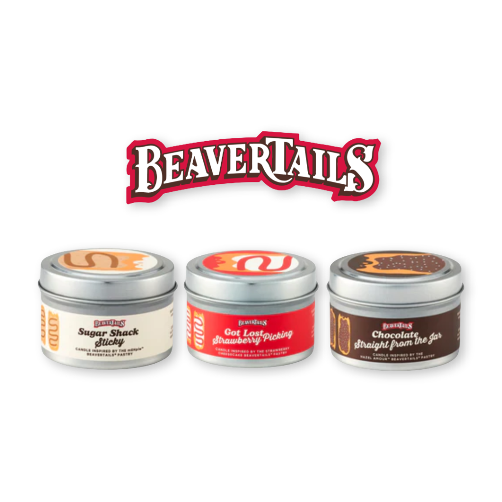 Queues de Castor® Coffret de 3 chandelles