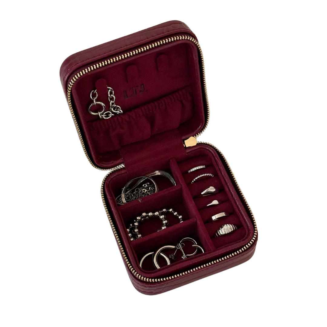 Boîte bijoux carré