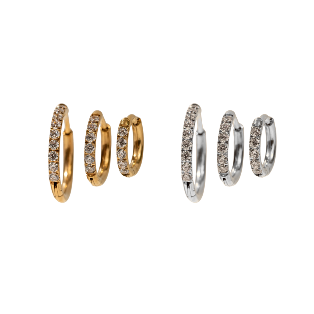 Boucles d'oreilles sparkles mini