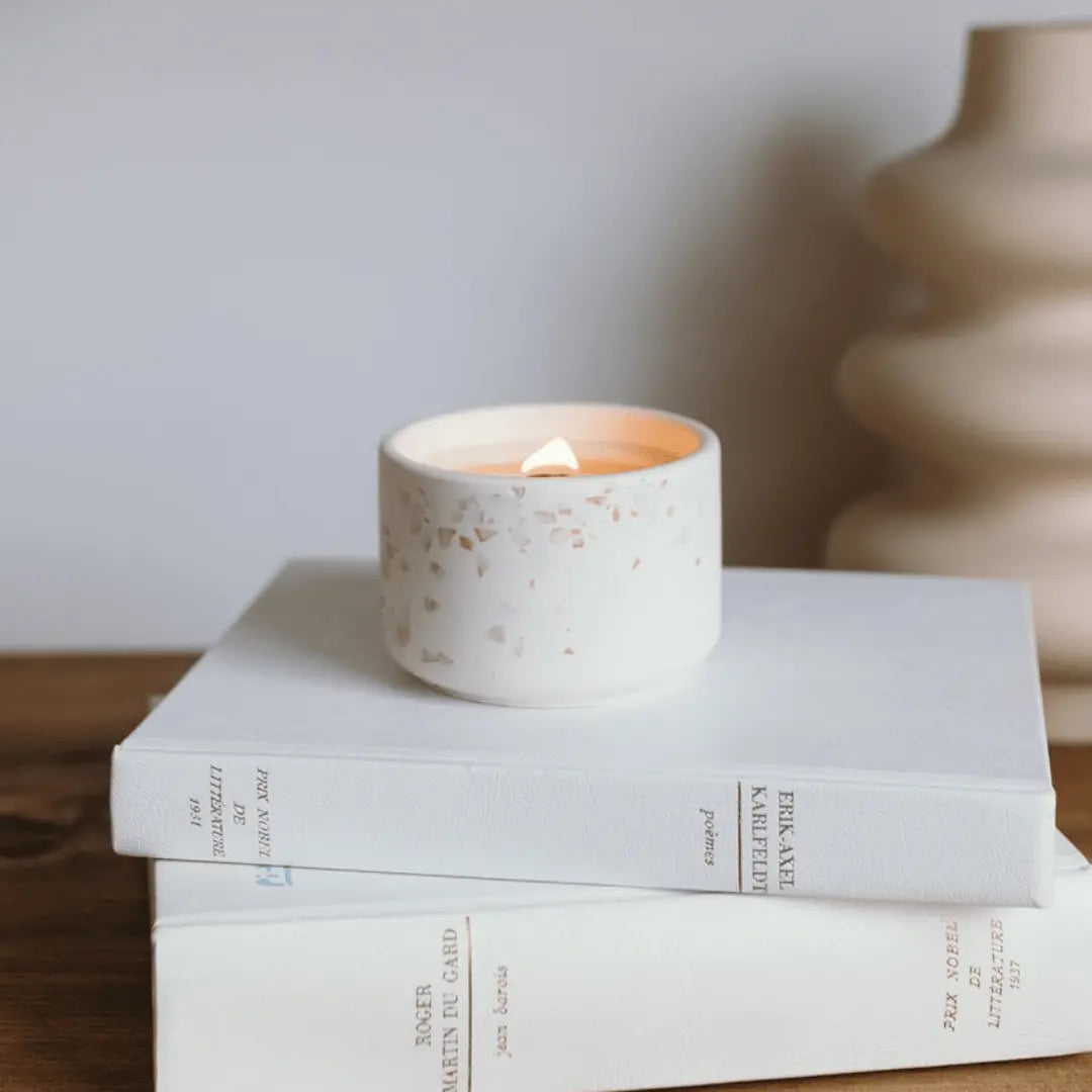 Candle Java | Teak Wood + Lemon