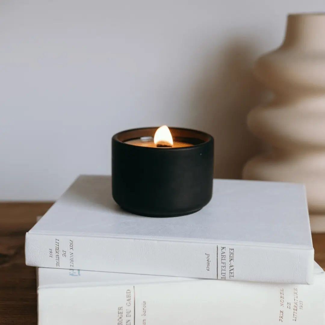 Candle Java | Teak Wood + Lemon