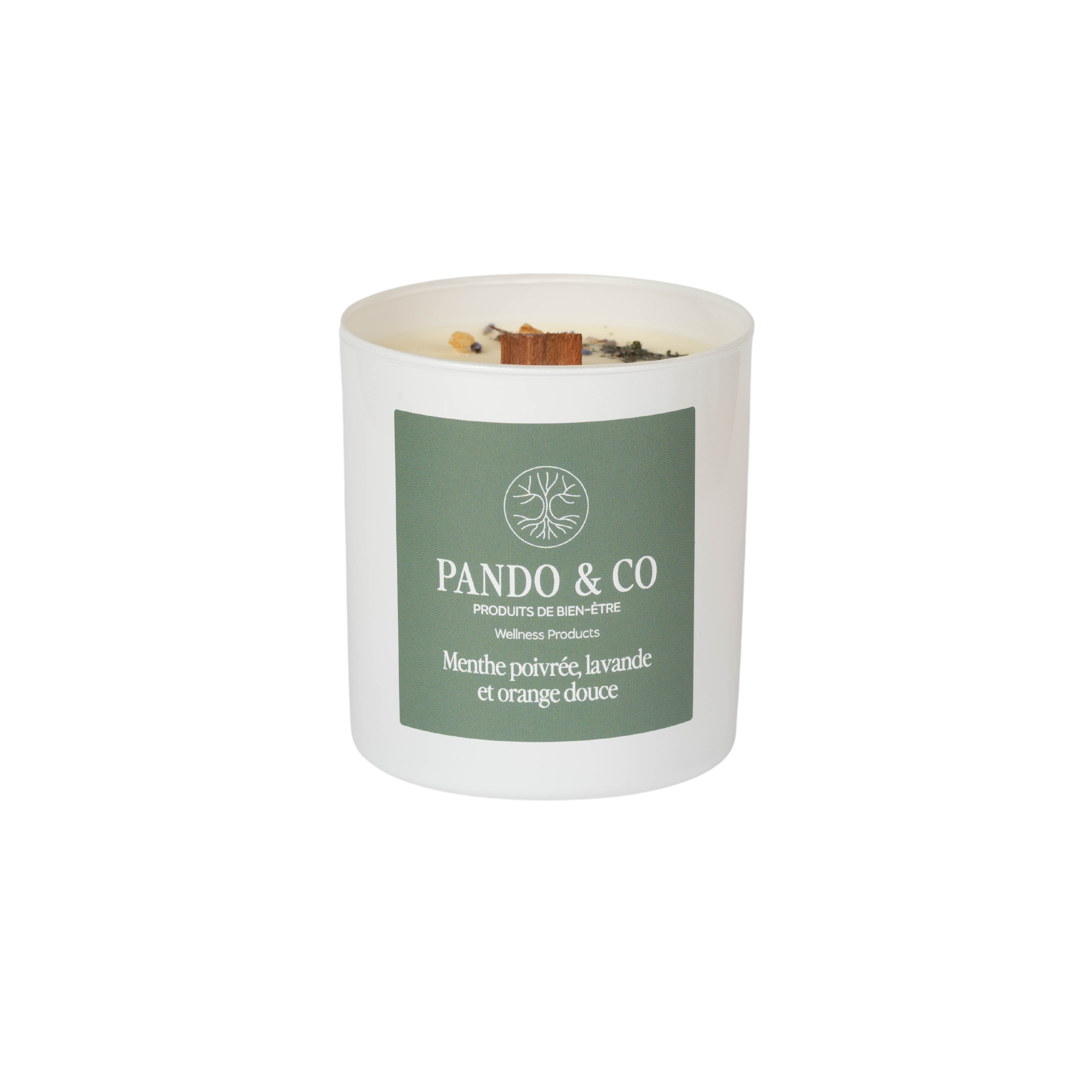 Soy candle - Peppermint, lavender &amp; sweet orange
