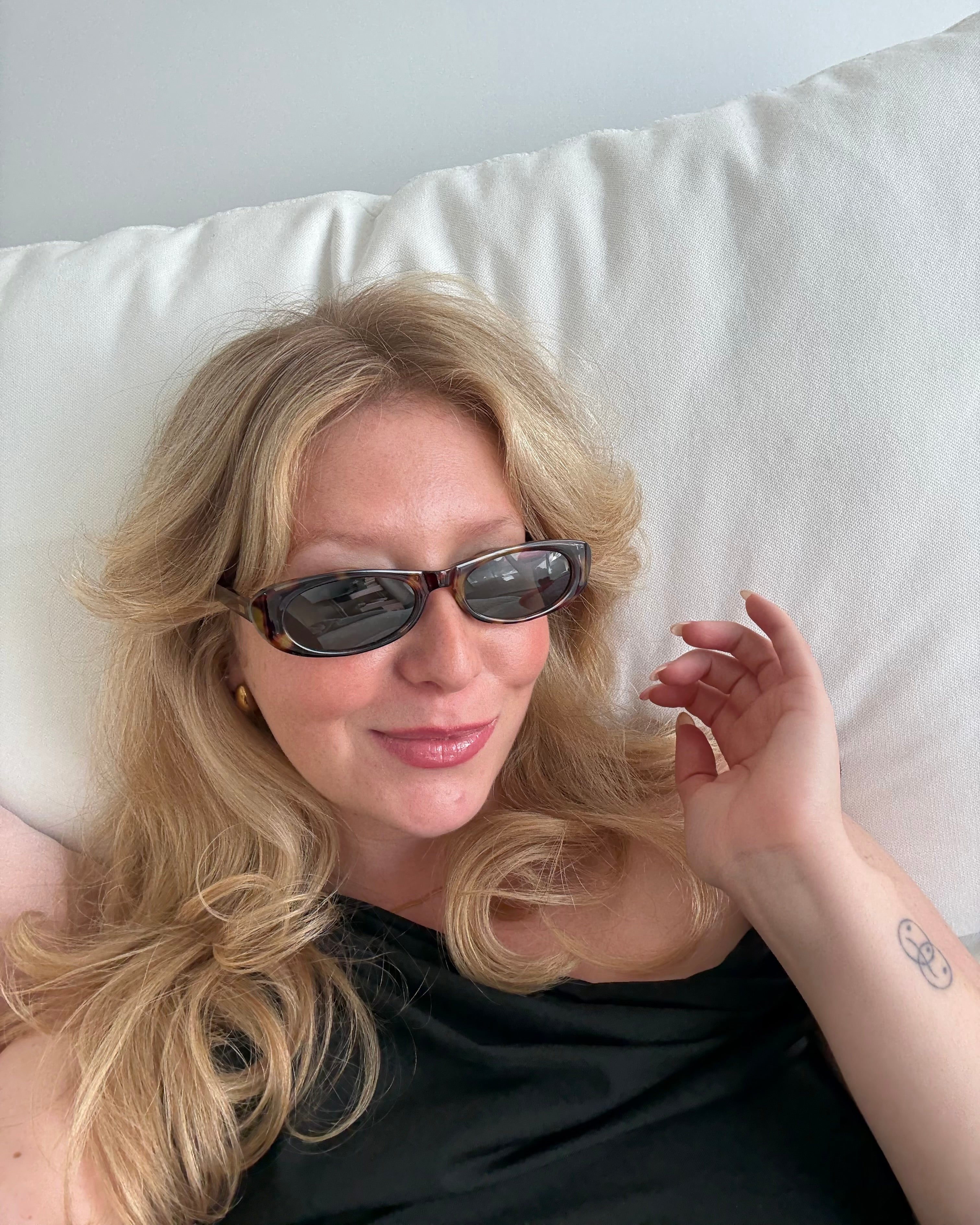 Lunettes de soleil 90s Oval