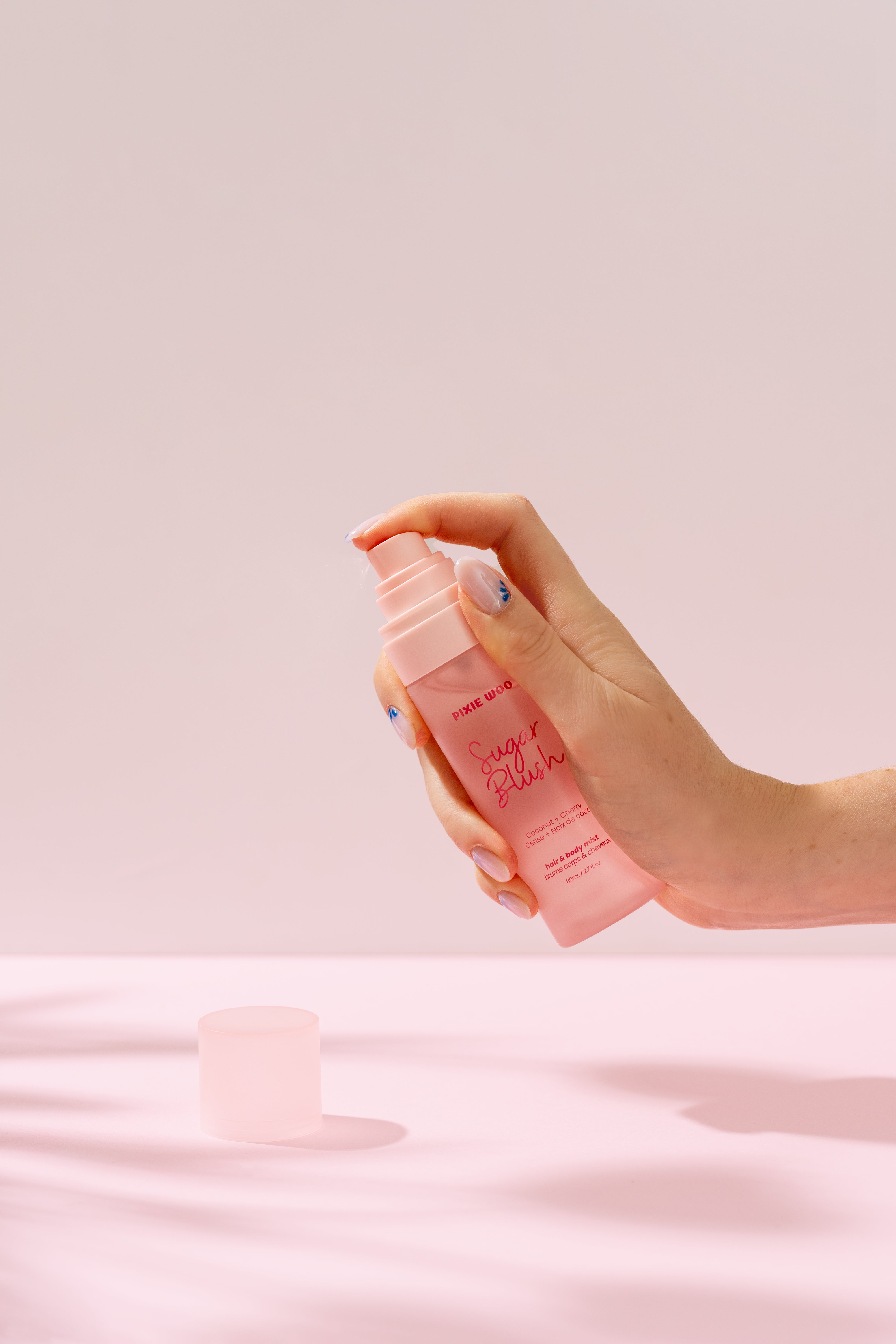 Brume pour les cheveux et le corps – Noix de coco & Cerise