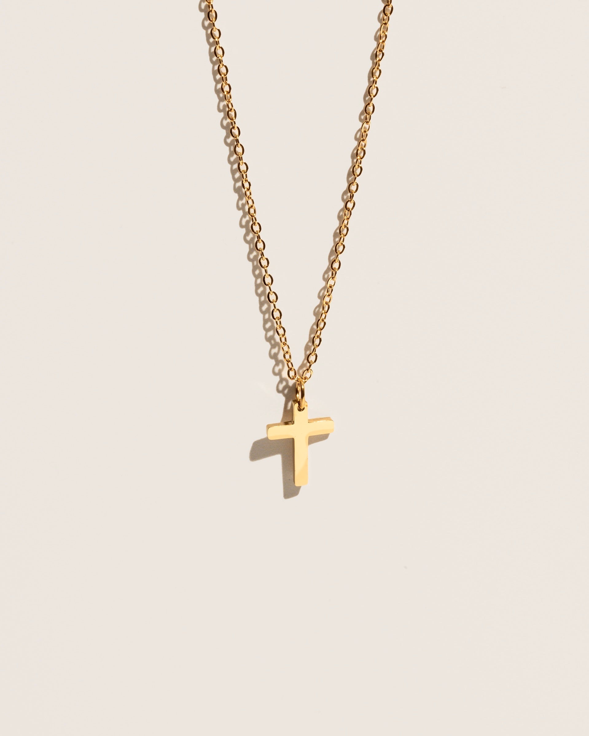 Collier croix simple