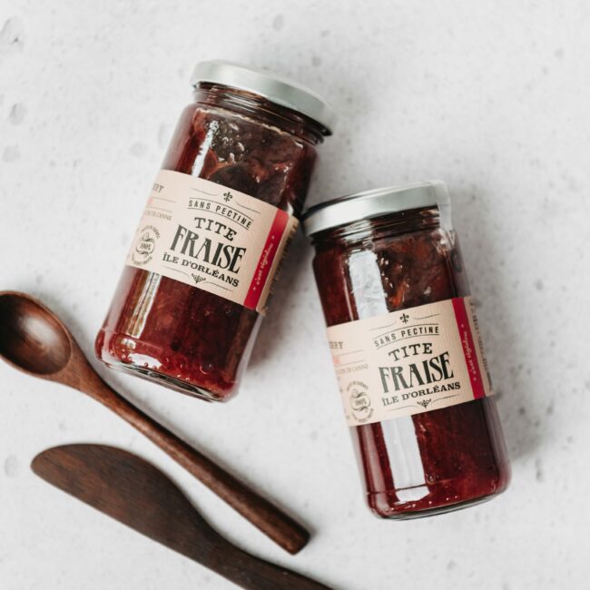 Confiture tite fraise de l'Île