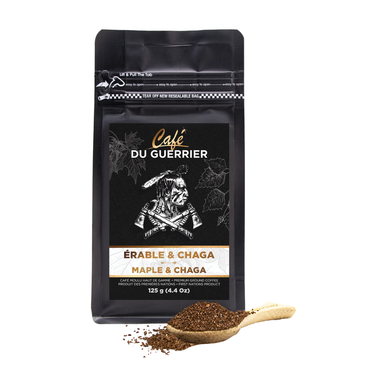 Maple and chaga coffee