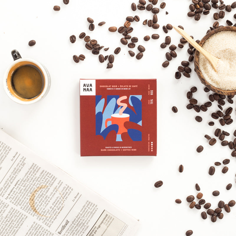 Tablette de chocolat - Café