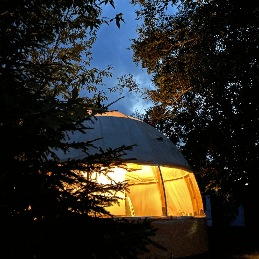 Deux nuits en dôme pour 2 personnes - Camping et Hébergement P'tit Paradis