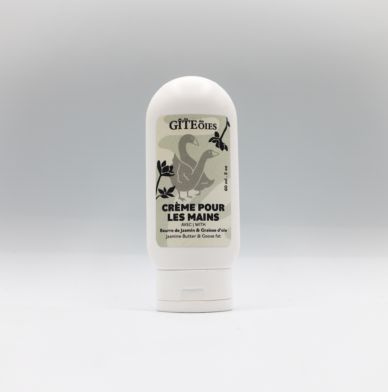 Crème à main à la graisse d'oie et jasmin