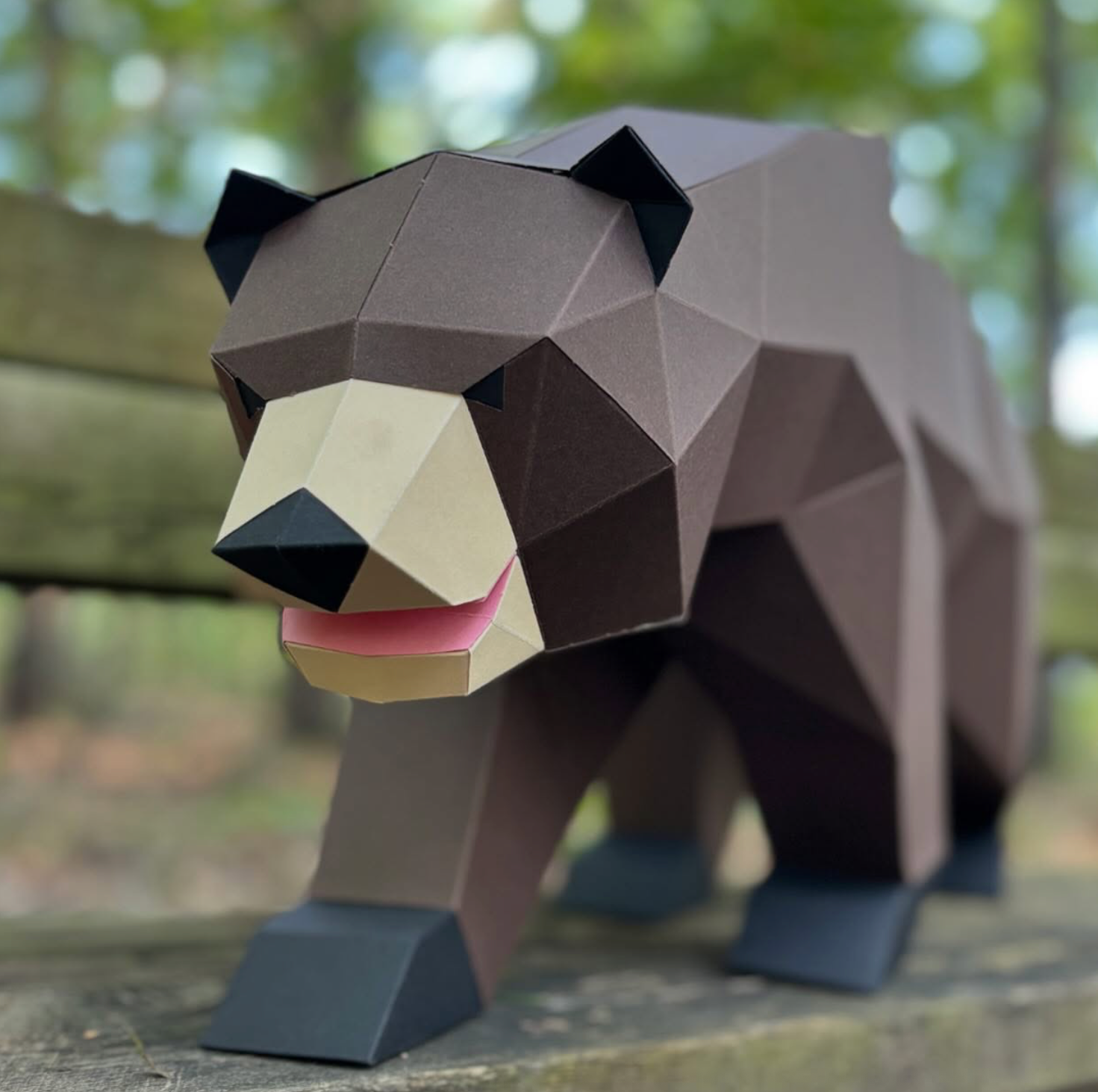 Kit to assemble - Grizzly brown bear