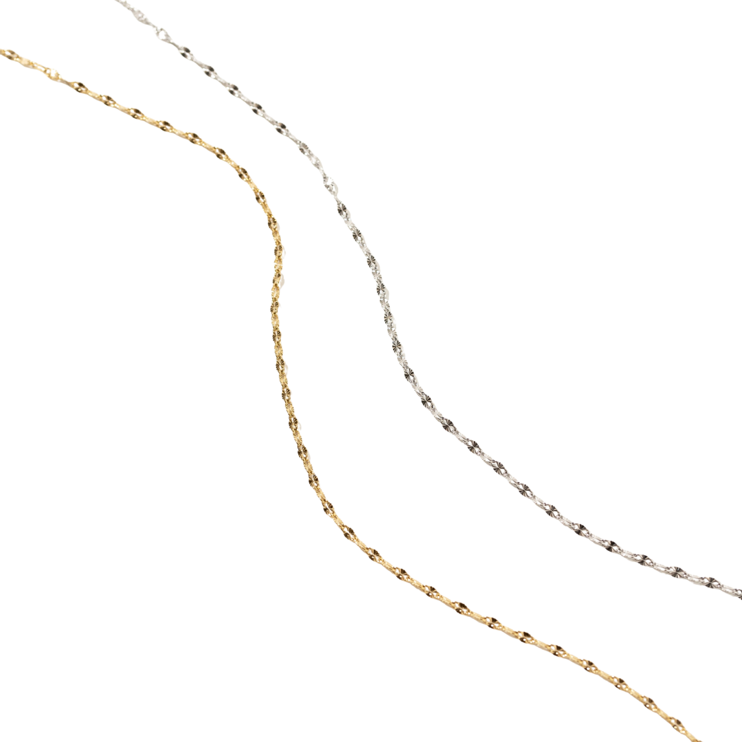 Chaîne de ventre Delicate - Textures