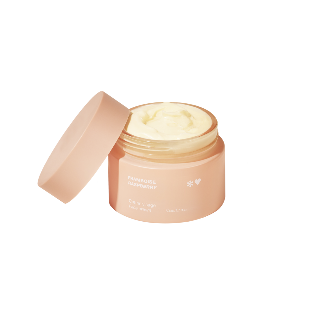 Face cream for combination to oily skin - Raspberry
