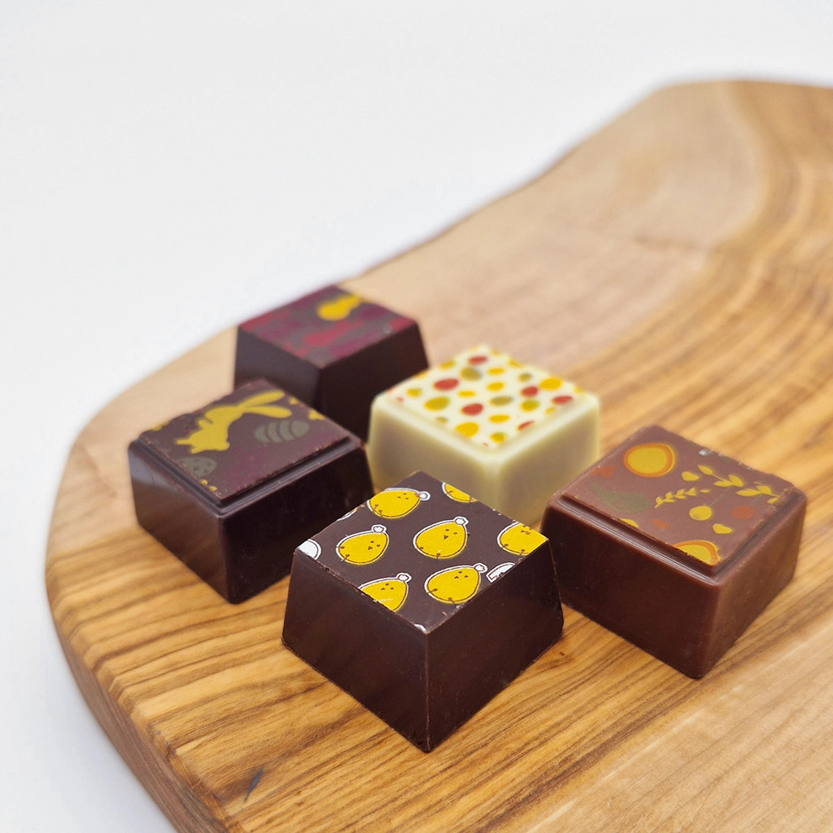 Boîte 5 morceaux de Pâques - Couleur Chocolat