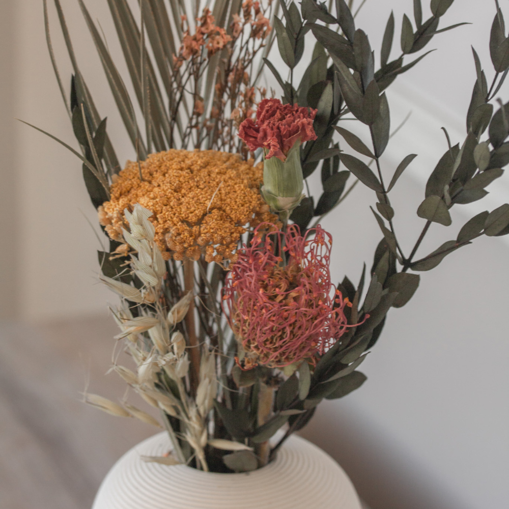 Bouquet de fleurs séchées - Moment sous le soleil