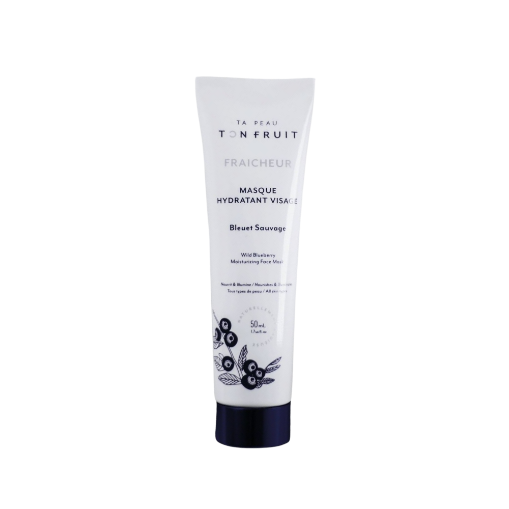 Masque hydratant pour le visage aux bleuets sauvages