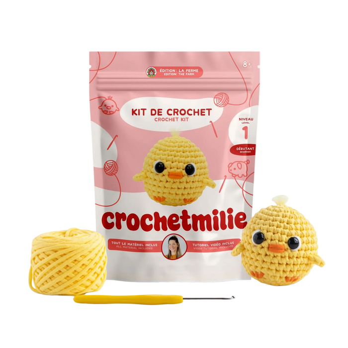Kit de crochet – Le poussin