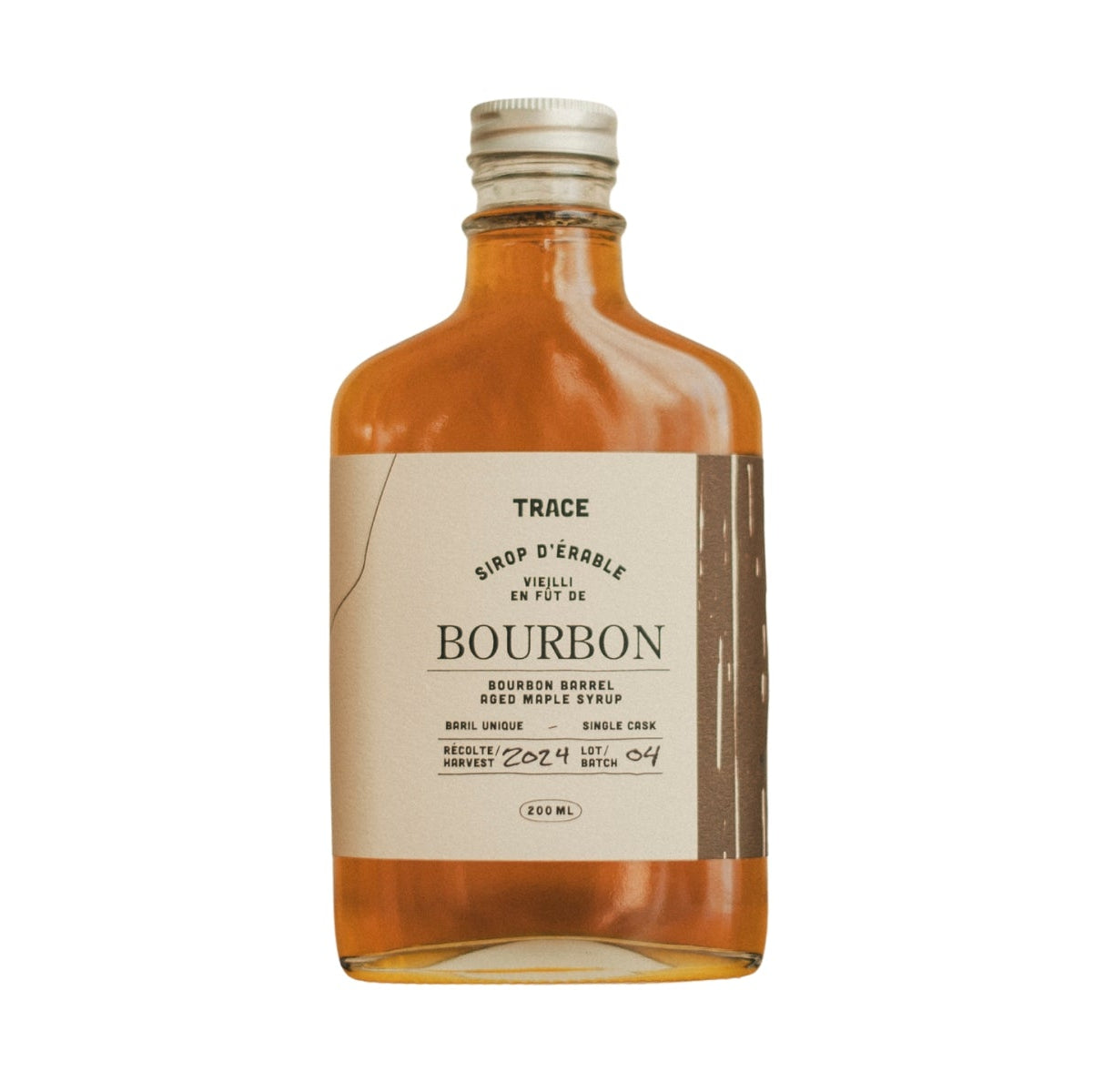 Sirop d'érable vieilli en fût de bourbon