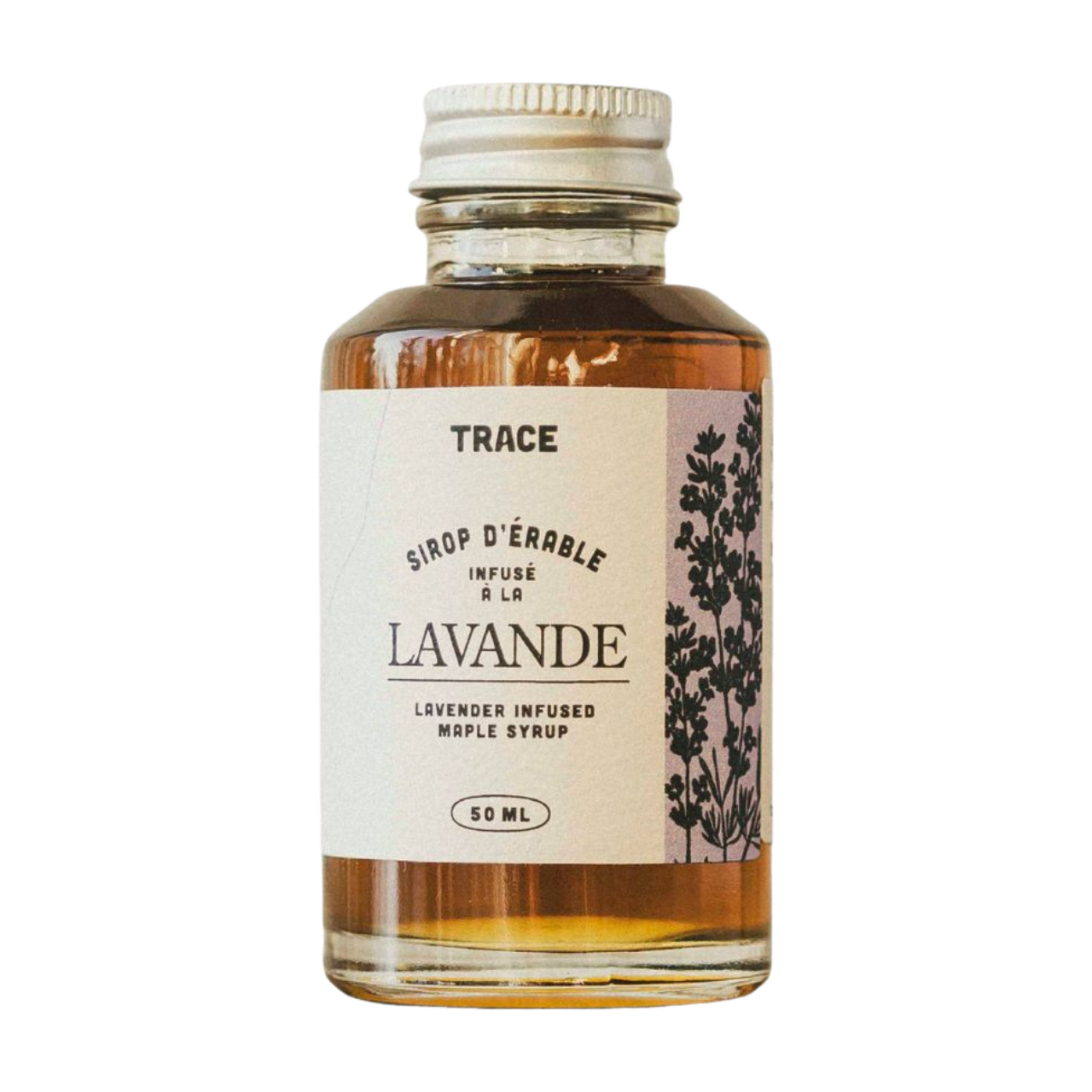 Sirop d'érable infusé à la lavande