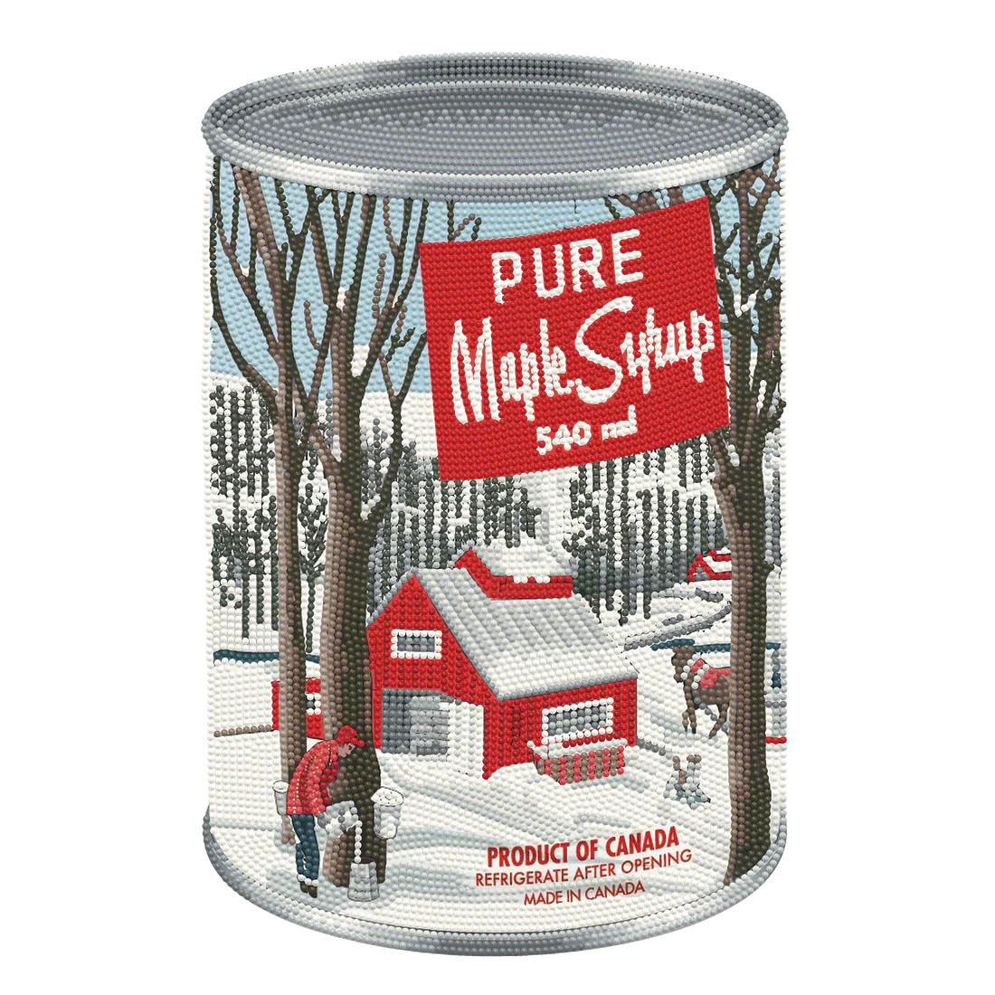 DIAMOND DOTZ® Boîte de sirop d'érable