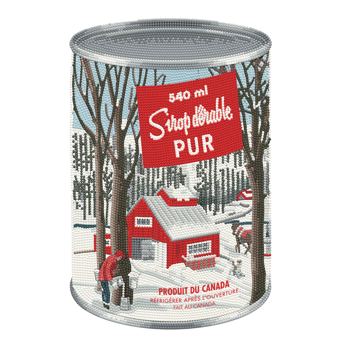 DIAMOND DOTZ® Maple Syrup Box