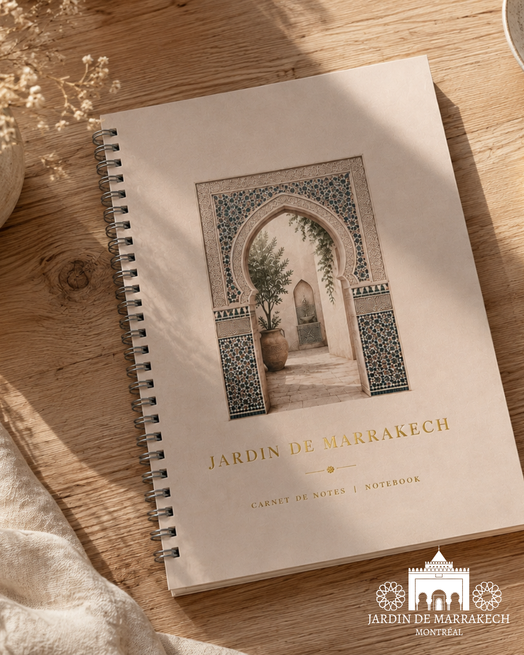 Carnet de notes « Jardin de Marrakech »