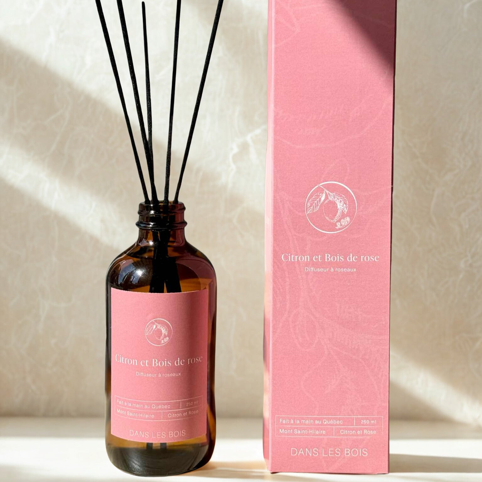 Reed Diffuser - Lemon & Rosewood