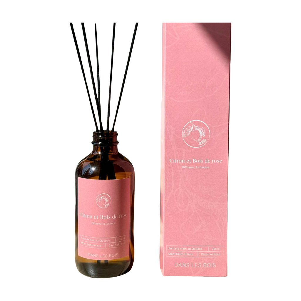 Reed Diffuser - Lemon & Rosewood