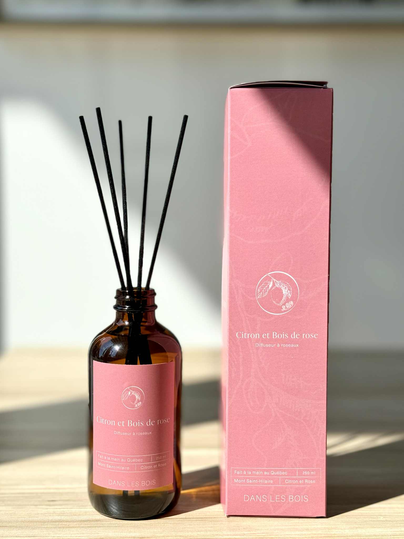 Reed Diffuser - Lemon & Rosewood