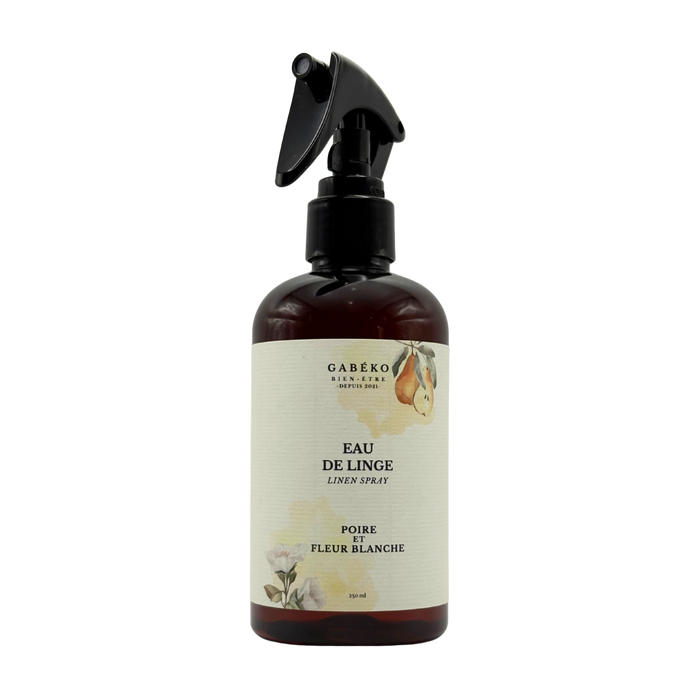Eau de linge - Poire et fleur blanche