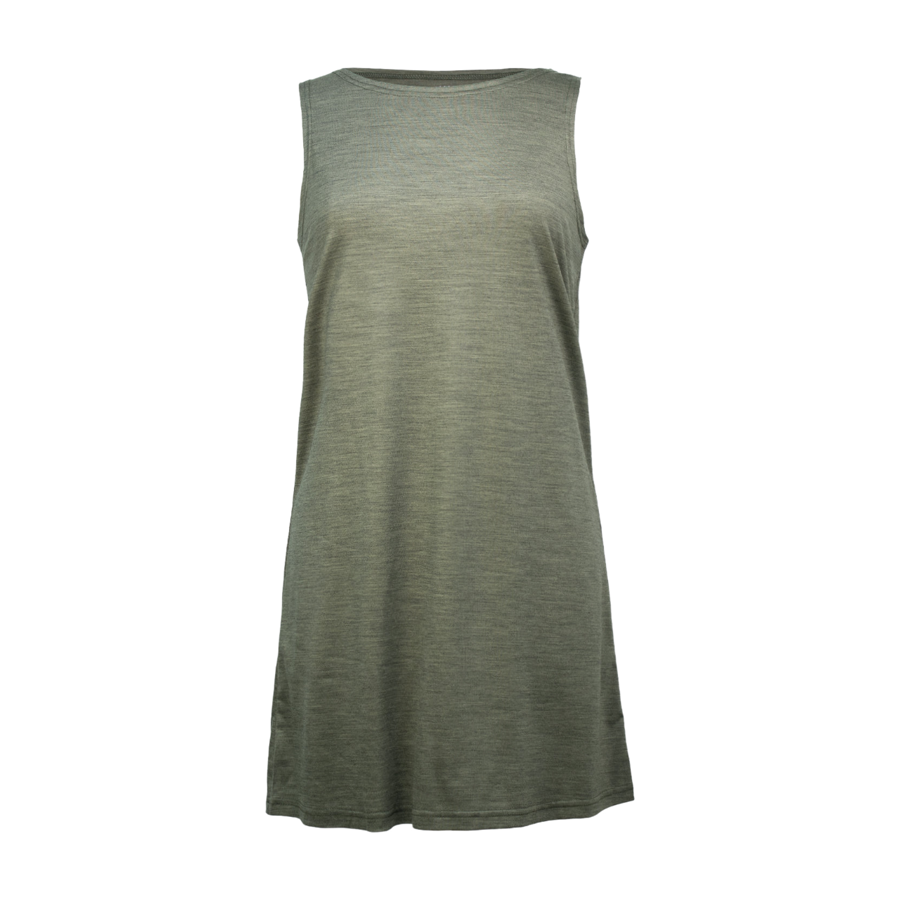 Robe Mérinos Sauge Chiné - Brume