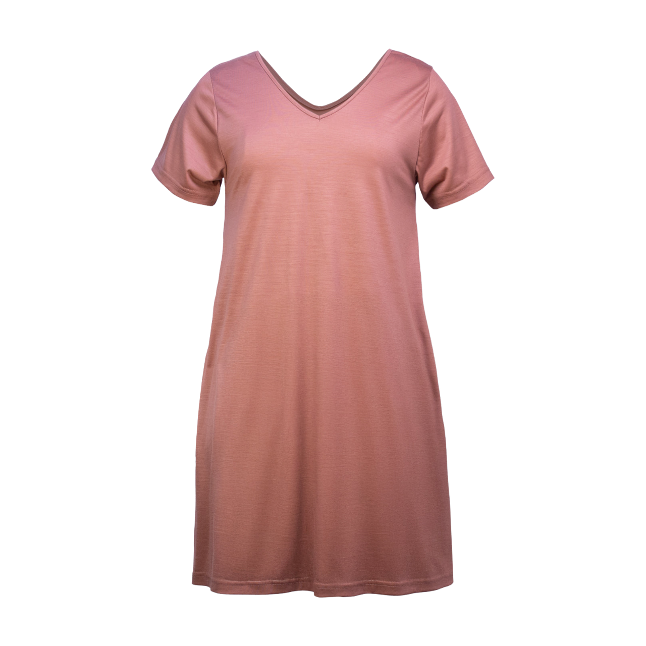 Robe Mérinos Saumon - Mingan