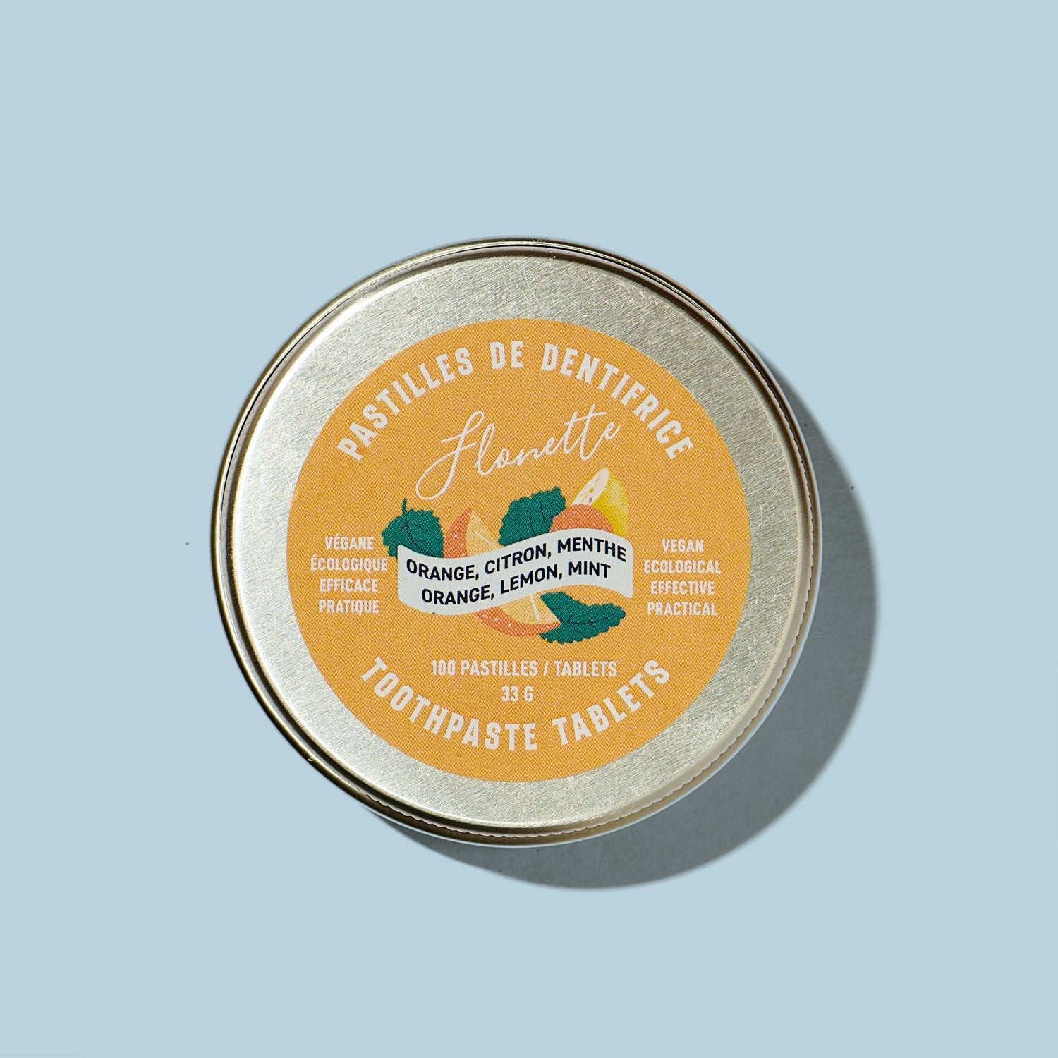Pastilles de dentifrice